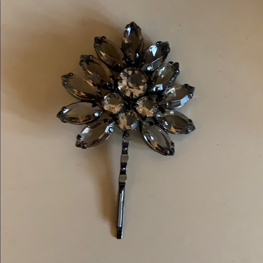 Stoned hair pin